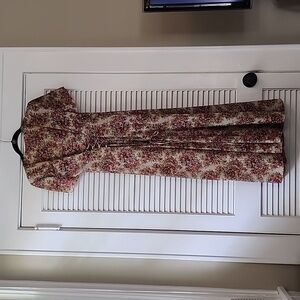 VGUC- Y2K Vintage Rebecca Floral Dress with lace up tie back,  Size 5/6